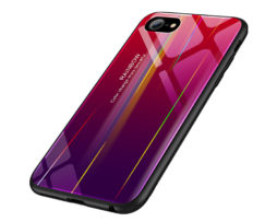 Θήκη Glaze Tempered Glass Red - iPhone 6/6s