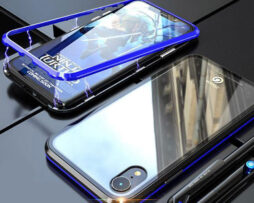 Θήκη Magnetic Μαύρη/Μπλε - iPhone XR