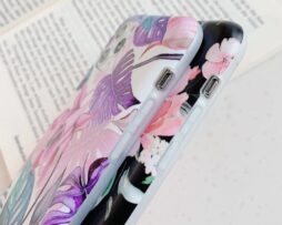 Θήκη White Rose Spring Print + ΔΩΡΟ Tempered Glass – iPhone 11
